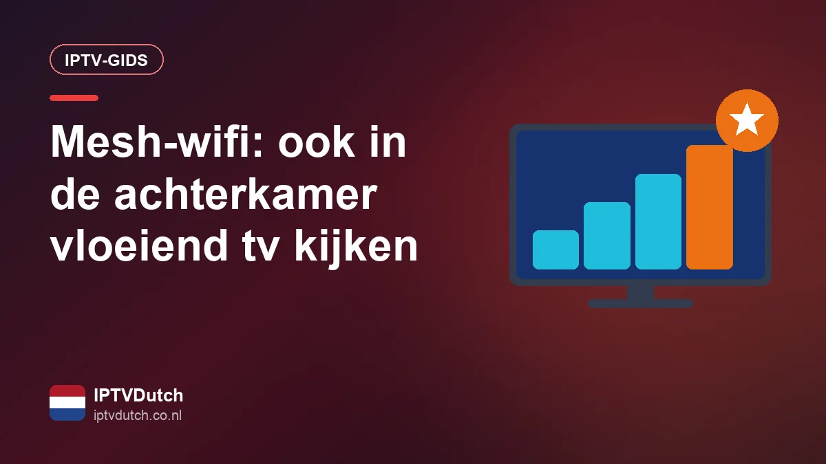 Mesh-wifi met satellieten verspreid door een woning