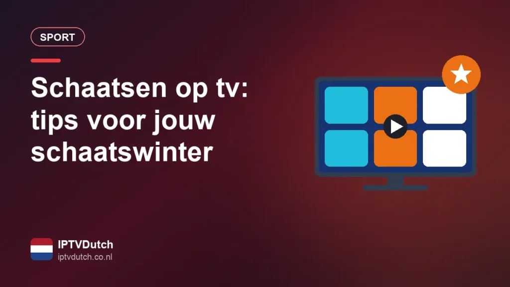 Schaatsen op tv: langebaanschaatsers op de ijsbaan